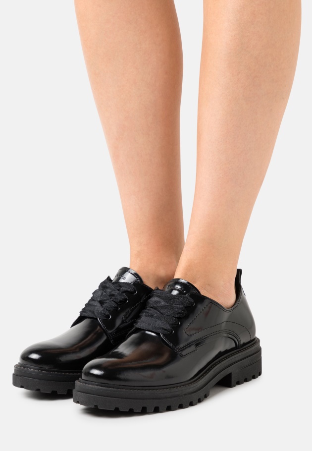 Schnürschuhe Schwarz Gabor