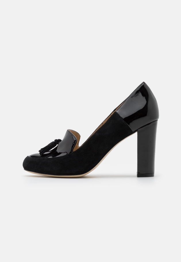 Schwarzes Leder - Klassischer Heels Gabor