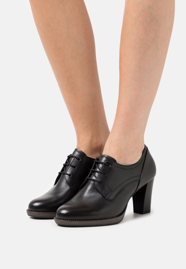 Schwarzes Leder - Klassischer Heels Gabor