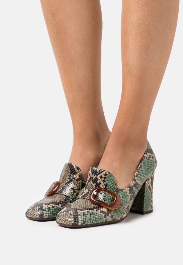 Schwarzes Leder - Klassischer Heels Gabor