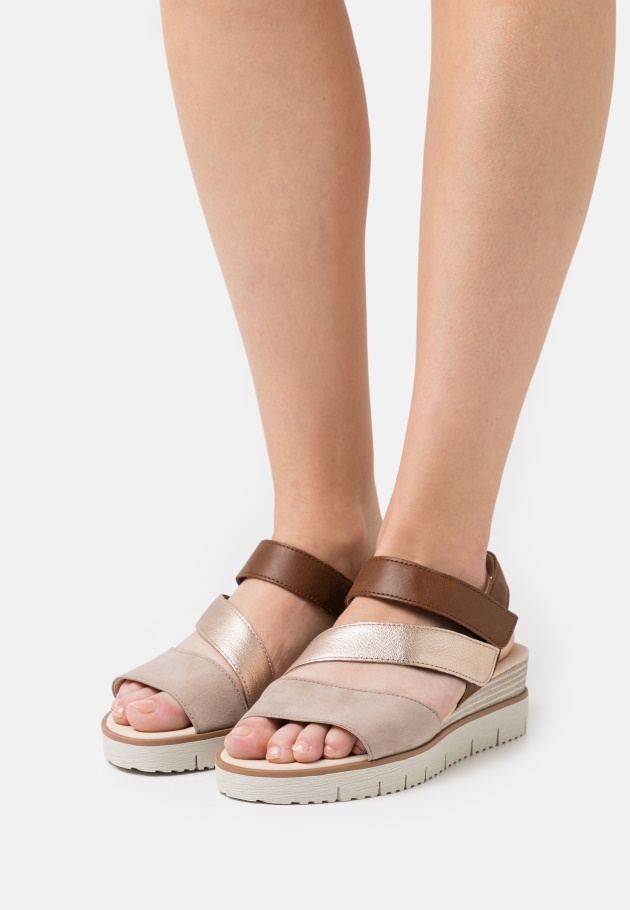 Gabor Latte Plateausandalen