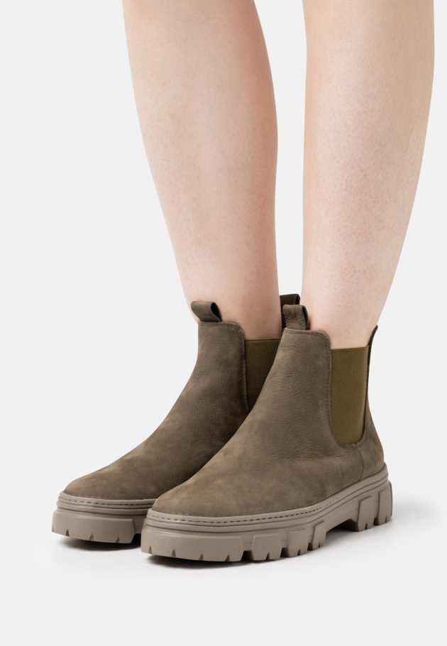 Pfeffer/anthrazit Stiefeletten Gabor