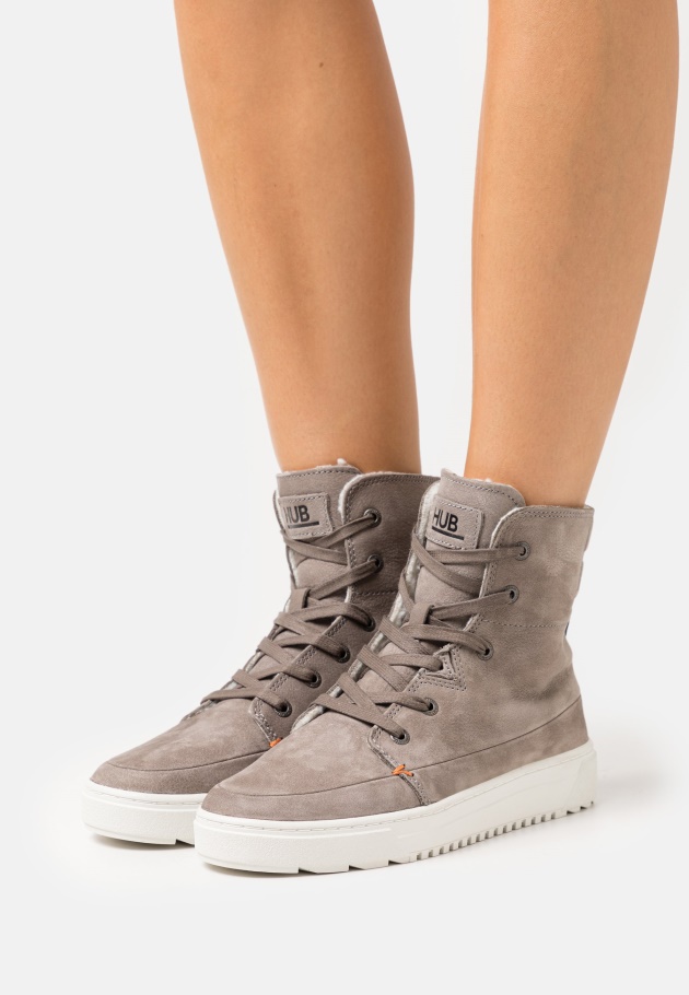 Pfeffer/anthrazit Stiefeletten Gabor