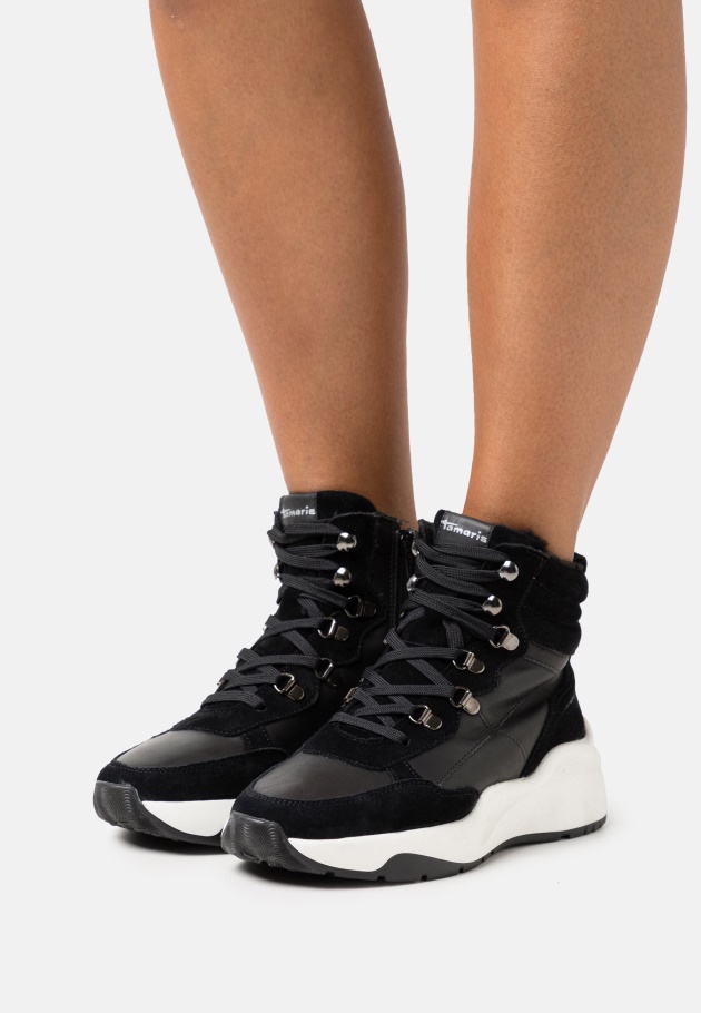 Gabor High-top-sneaker Schwarz