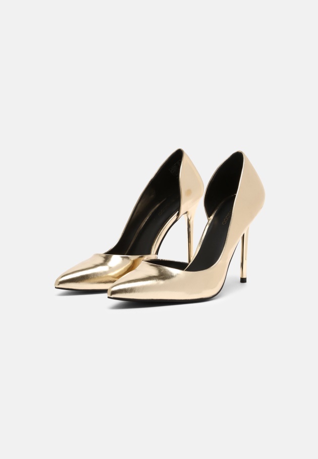 Goldene High Heels Gabor