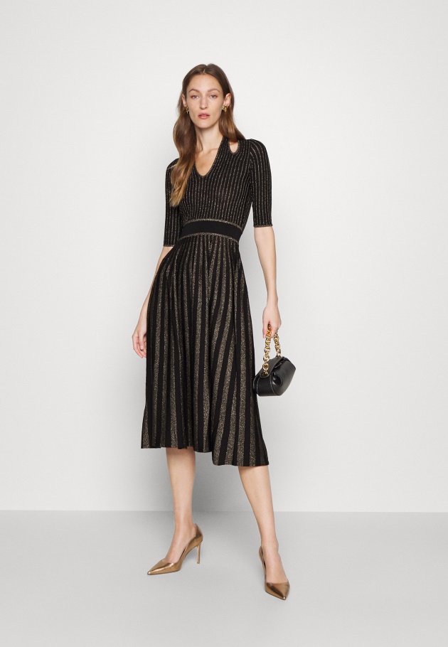 Goldene High Heels Gabor