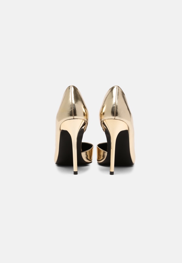 Goldene High Heels Gabor