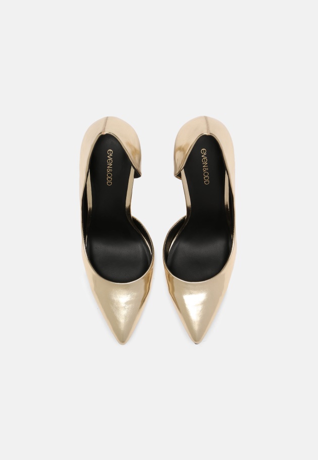 Goldene High Heels Gabor