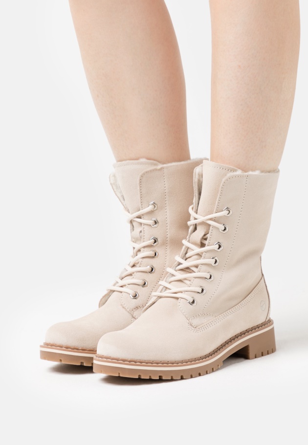 Schnürstiefelette Gabor Dunkelrosa