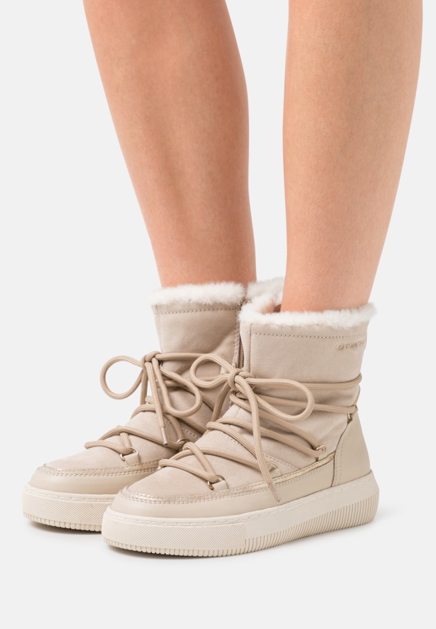 Schnürstiefelette Gabor Dunkelrosa