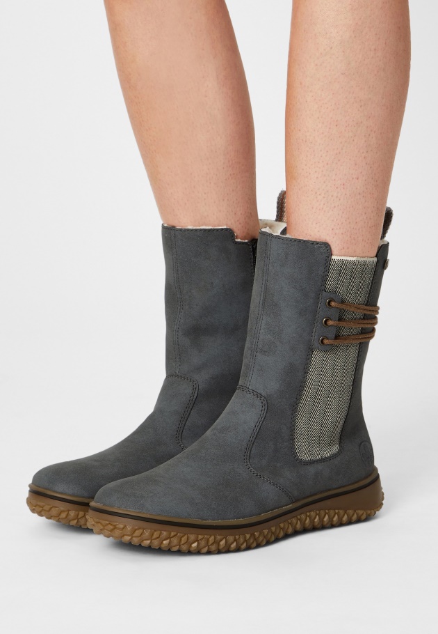 Schnürstiefelette Gabor Dunkelrosa