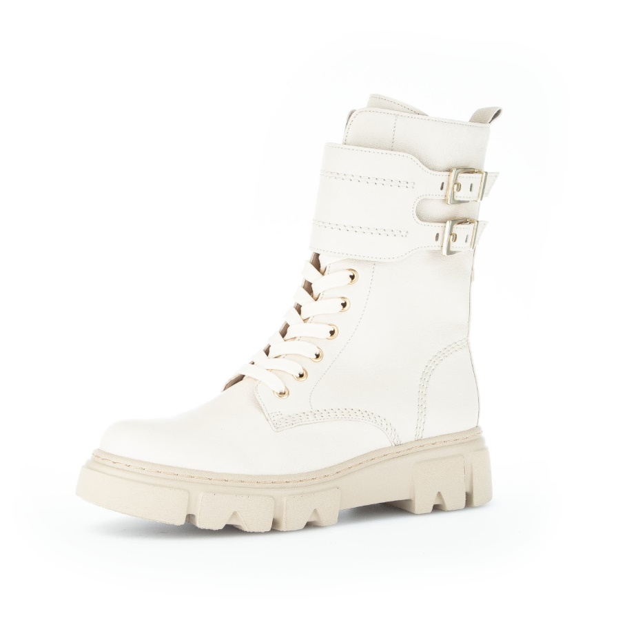 Dunkelblaue Schnürstiefeletten Gabor