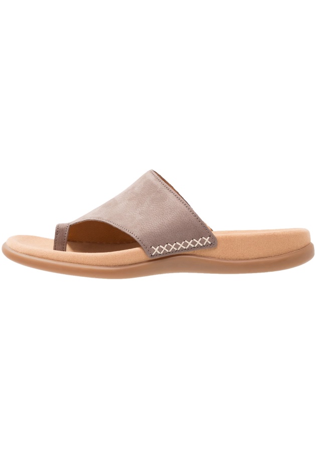 Schwarze T-bar Sandalen Gabor