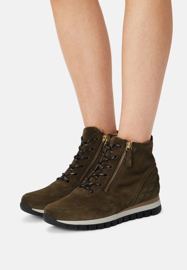 Schnürstiefeletten Gabor Green Army