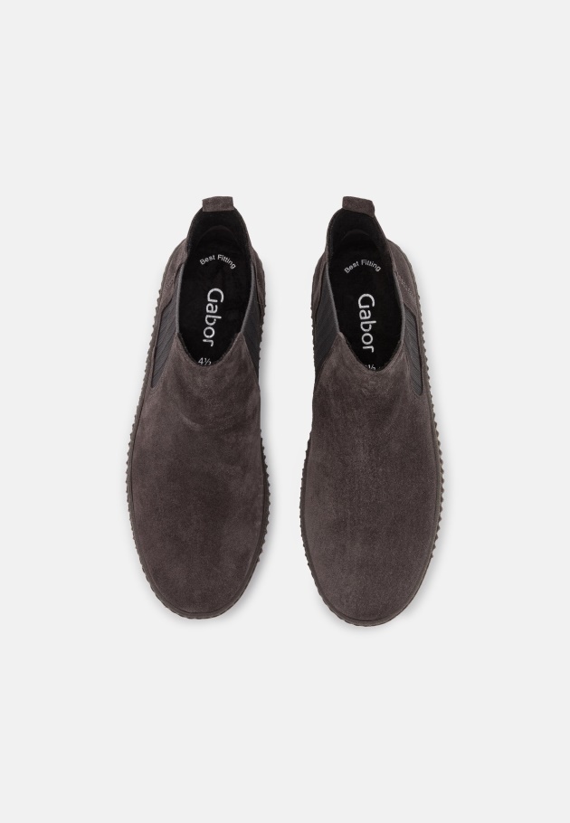 Pfeffer/grau Plateaustiefeletten Gabor