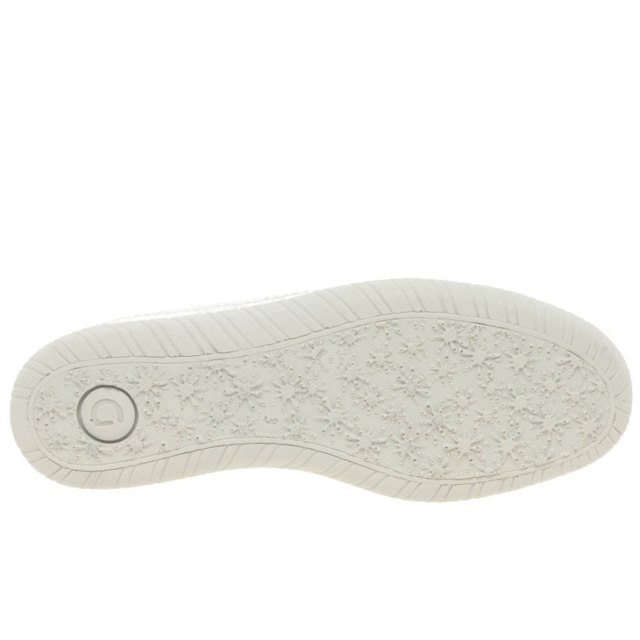 Amulet Wide Fit Damen Sneakers Gabor Weiß/Argento