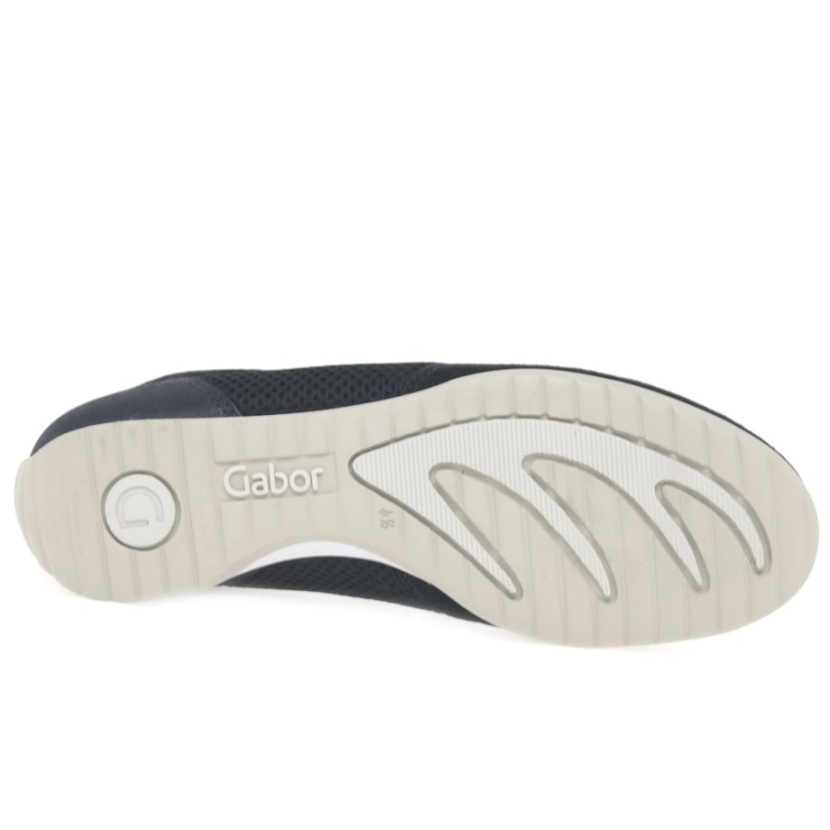 Atlantic Wildleder/mesh Gabor Brunello Damen Lässige Sportschuhe