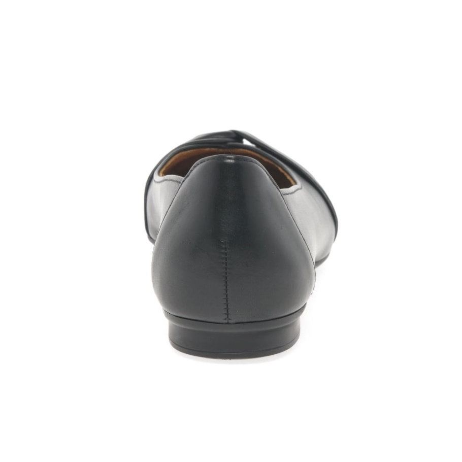 Schwarze Gabor Frost Damen Ballerinas