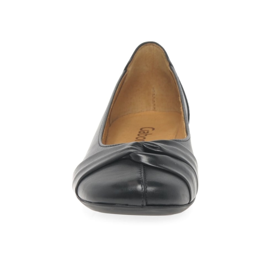 Schwarze Gabor Frost Damen Ballerinas