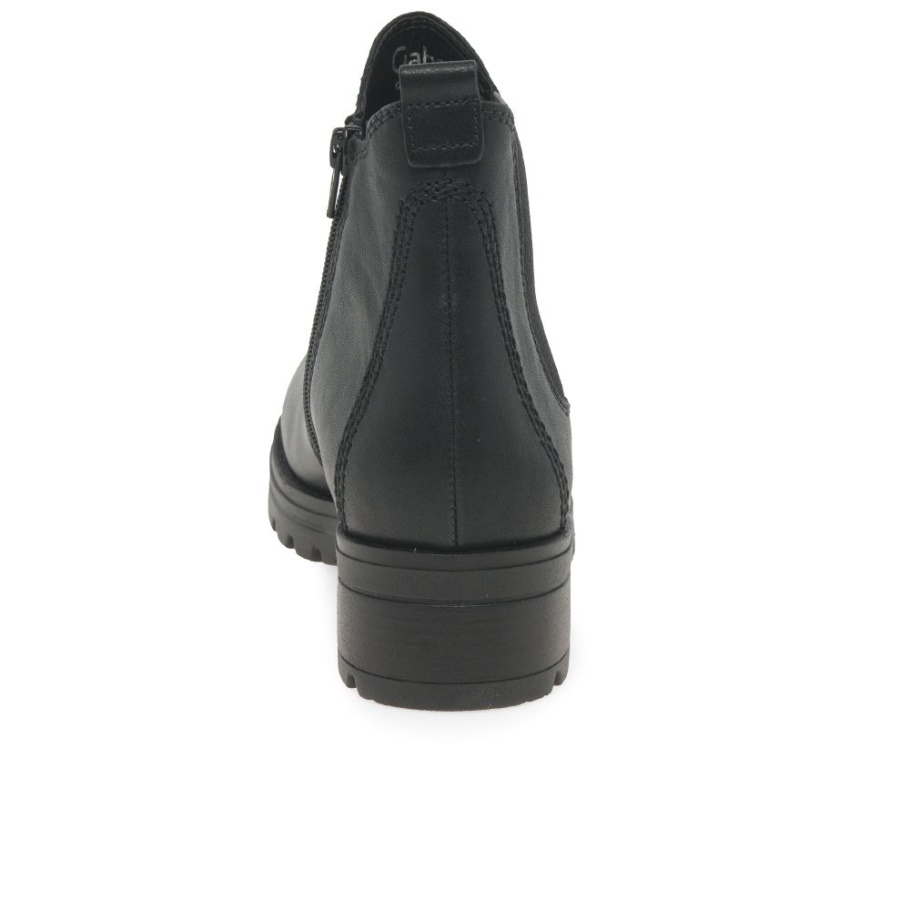 Schwarze Gabor Sallis Damenstiefeletten