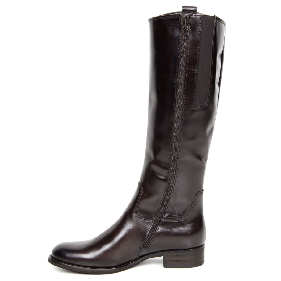 Brook M Damen Mittlere Wadenlange Stiefel Gabor Espresso