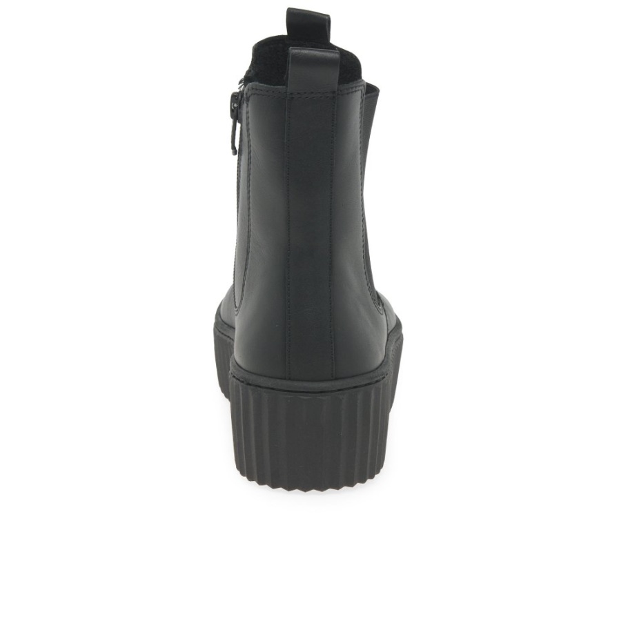 Dezember Damen Chelsea Boots Gabor Schwarz