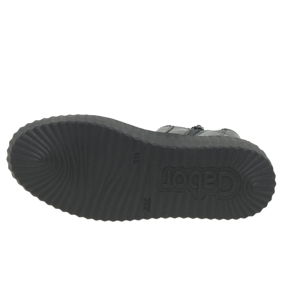 Dezember Damen Chelsea Boots Gabor Schwarz