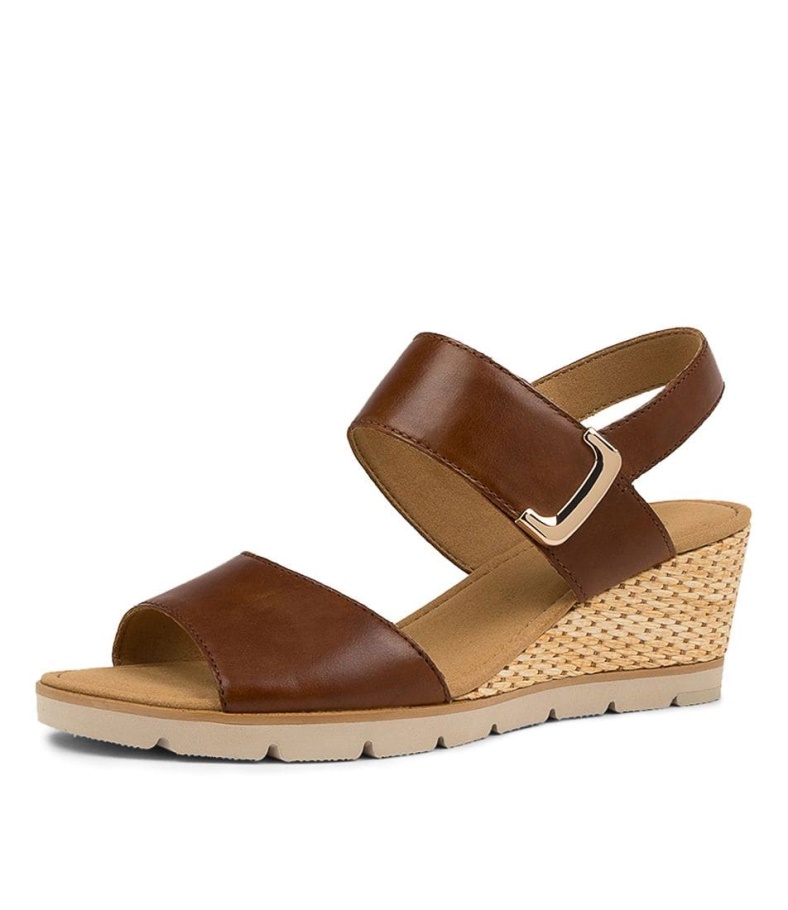 Freeda Erdnuss Leder Gabor