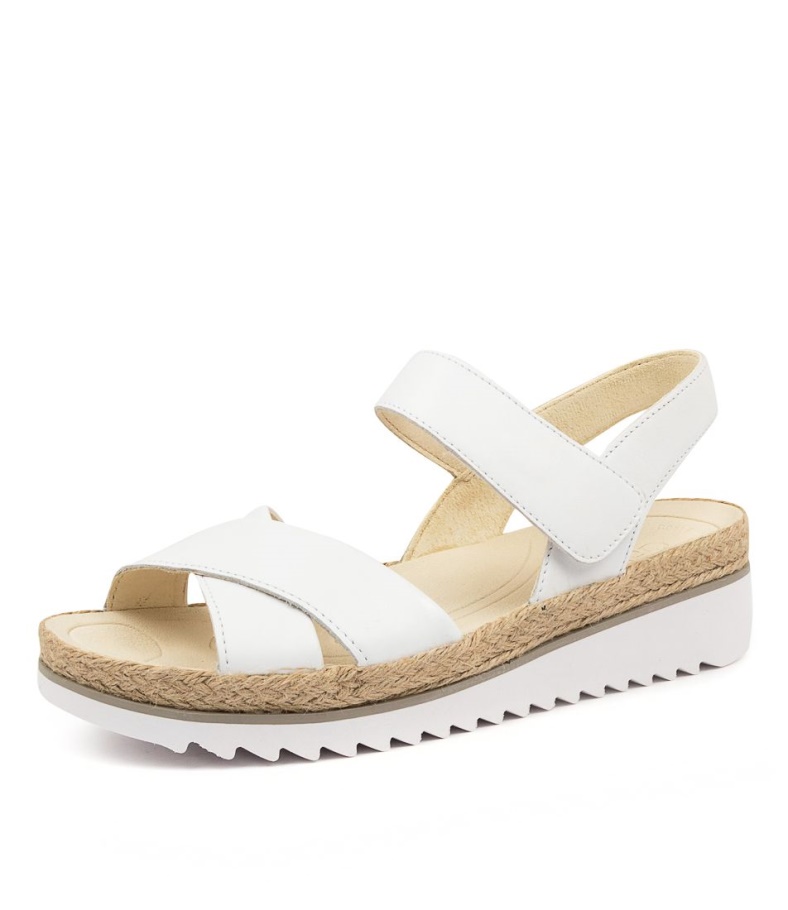 Gabor Addison Weiss Leder