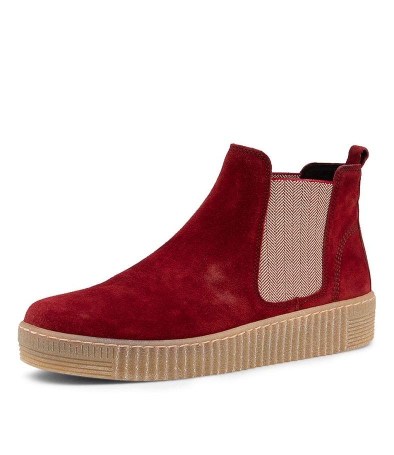 Gabor Angels Dark Opera Wildleder Stiefeletten