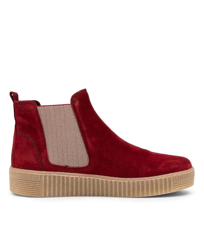 Gabor Angels Dark Opera Wildleder Stiefeletten