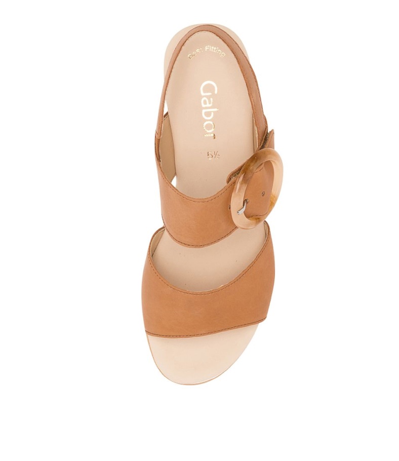 Gabor Betty Cognac-Leder