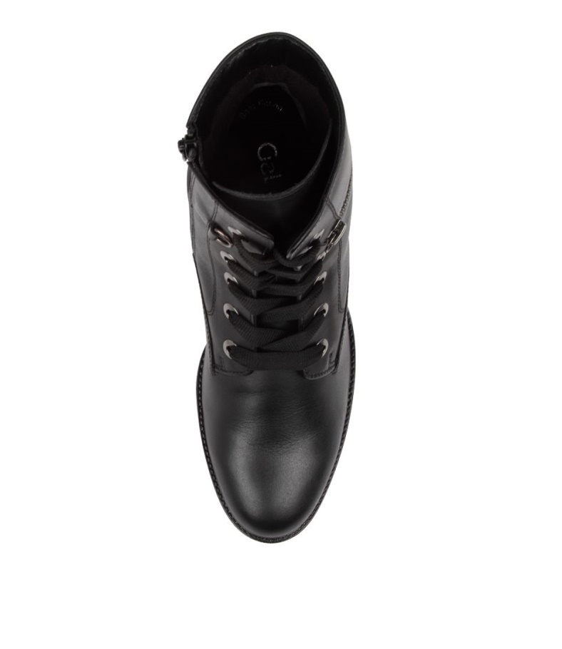 Gabor Billie Schwarz Leder