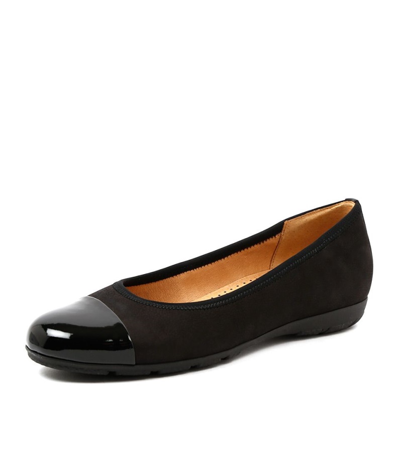 Gabor Birgit Schwarz Suede