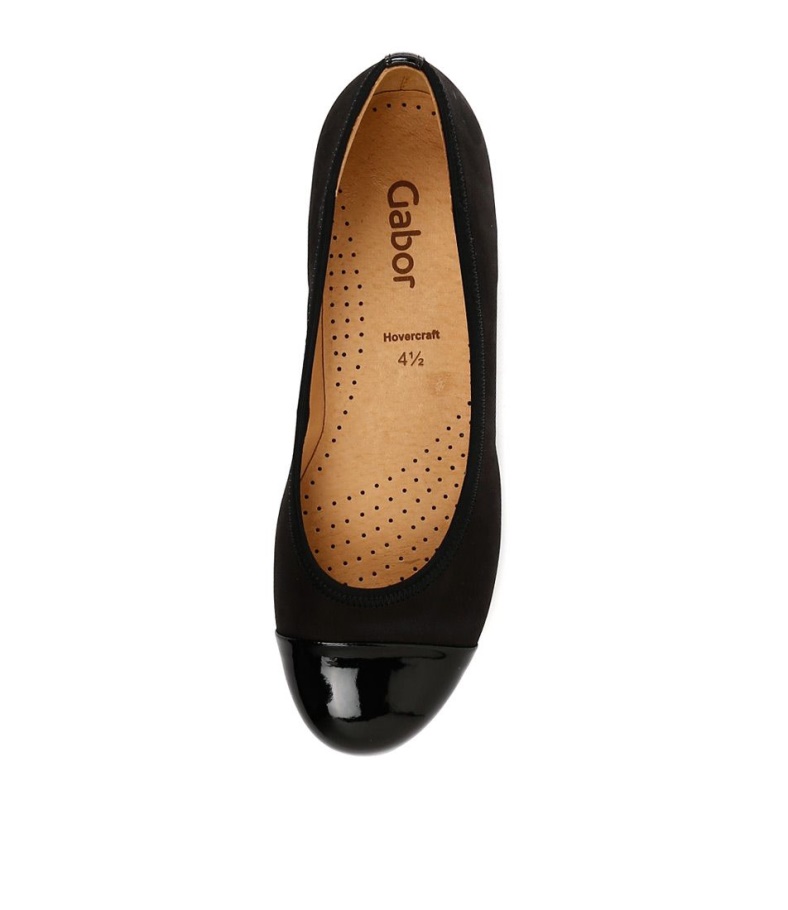 Gabor Birgit Schwarz Suede