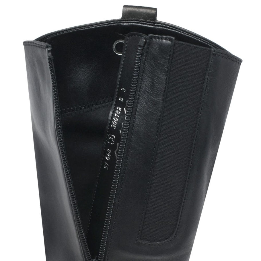 Gabor Black Brook S Lange Stiefel Für Damen