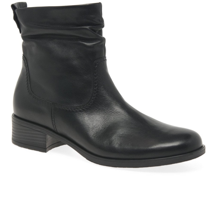 Gabor Black Mopsy Damen Stiefeletten Neu