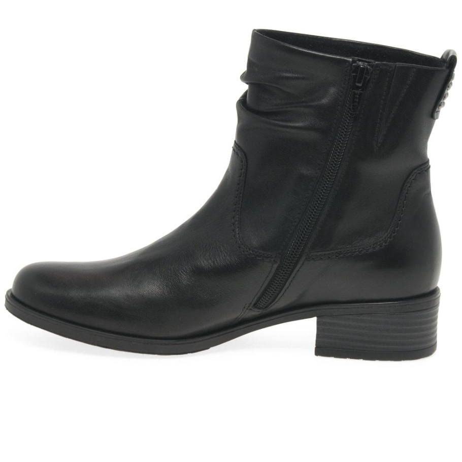 Gabor Black Mopsy Damen Stiefeletten Neu