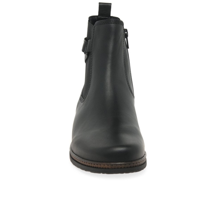 Gabor Black Nolene Damen Chelsea Boots