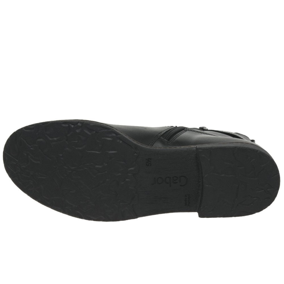 Gabor Black Nolene Damen Chelsea Boots