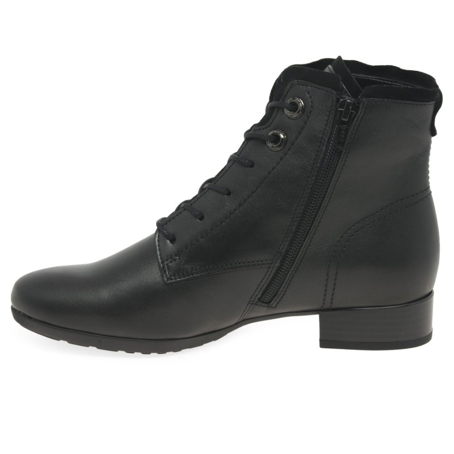 Gabor Boot Damen Stiefeletten Schwarz