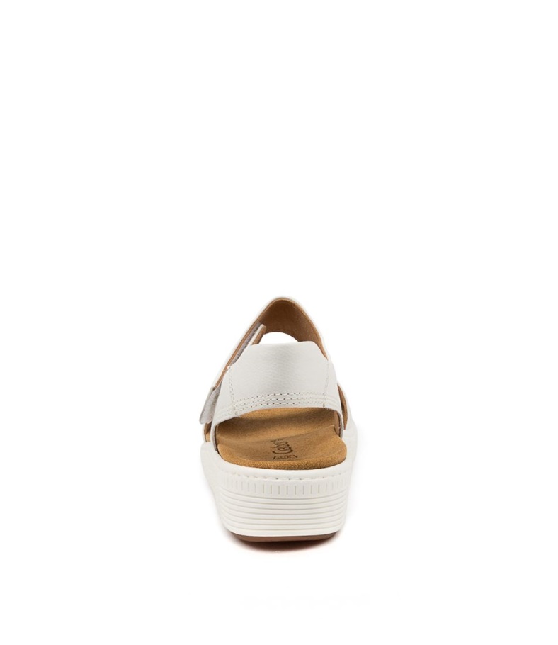 Gabor Brooklyn Weiss Leder