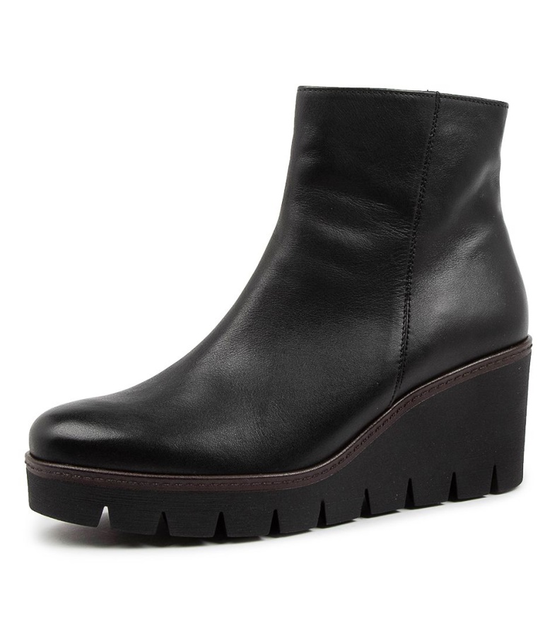 Gabor Chloe Schwarz Leder