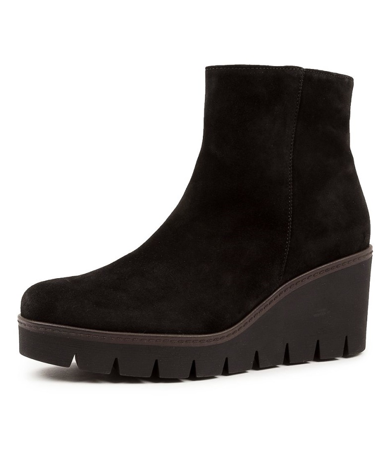 Gabor Chloe Schwarz Wildleder