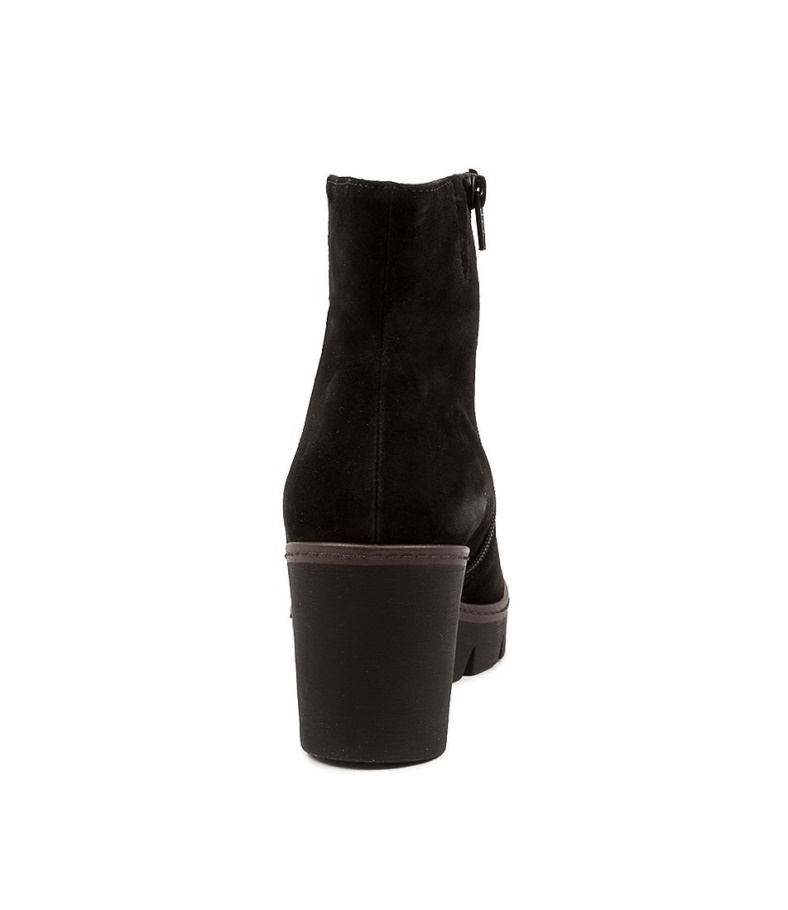 Gabor Chloe Schwarz Wildleder