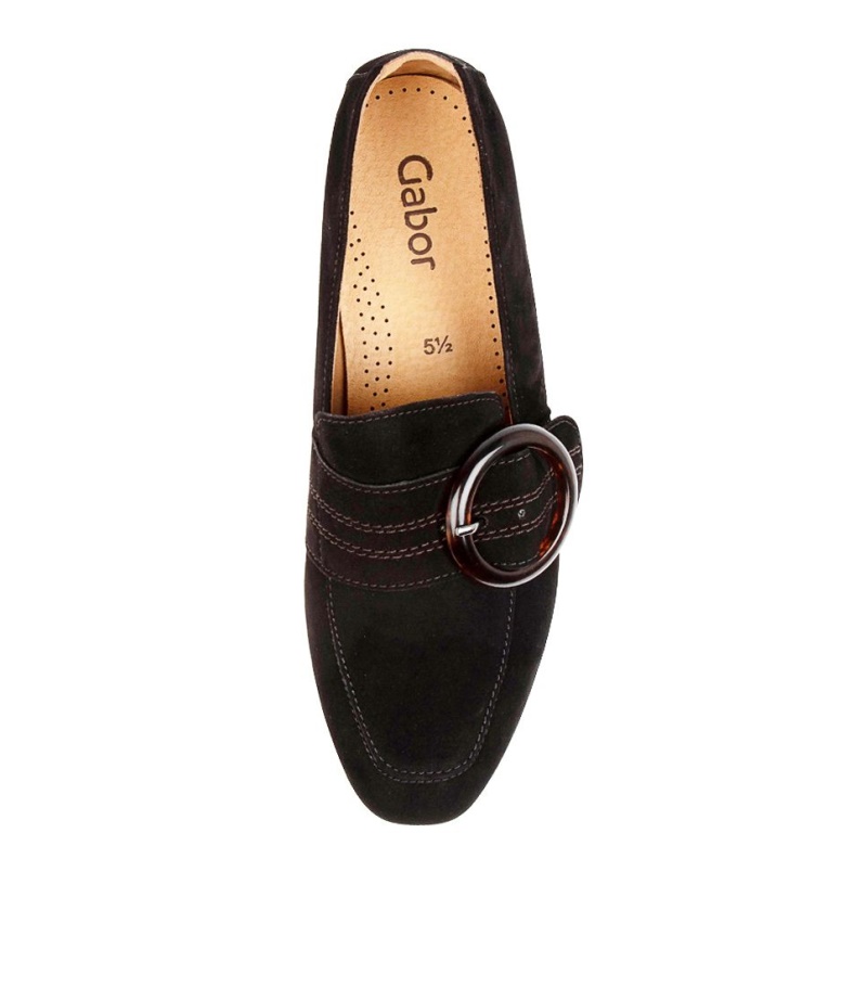 Gabor Delilah Schwarz Wildleder