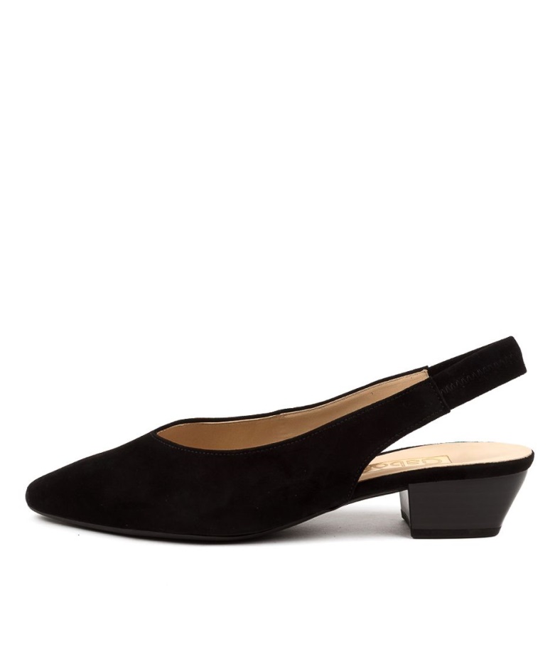 Gabor Gracie Schwarz Wildleder