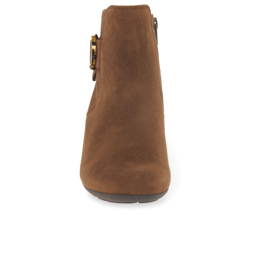 Gabor Hanf Damen Stiefeletten New Whiskey Suede