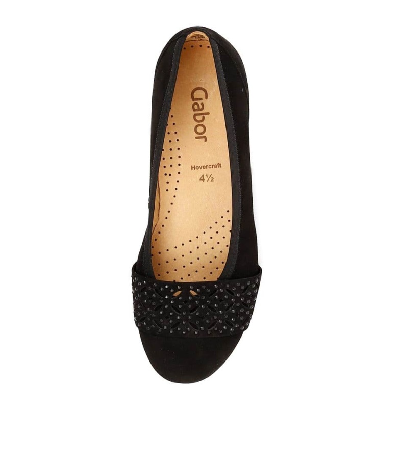 Gabor Irina Schwarz Wildleder