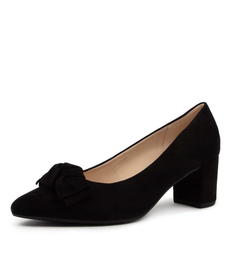 Gabor Judie Schwarz Suede